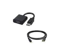 Adaptateur convertisseur Display port vers HDMI + Câble HDMI 1,5 mètre -