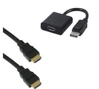 Adaptateur convertisseur Display port vers HDMI + Câble HDMI 1 mètre - Straße Tech ®