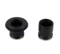 Adaptateur convertisseur en alliage d'aluminium pour moyeu de vélo à dégagement rapide M9 à 15 mm axe traversant moyeu arrière M10 à 12 mm pour systèmes de vitesse 8, 11, 12 vitesses (12S x 142 mm)