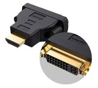 Adaptateur convertisseur HDMI vers DVI - Vention - Bidirectionnel - Noir - Compact - Léger