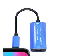 Adaptateur | Convertisseur Hub, Chargeur portable 100W avec prise en charge 4K@60Hz, adaptateur Plug & Play pour les jeux et les films
