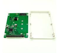 Adaptateur convertisseur M.2 NGFF SATA SSD vers 2,5 IDE 44 broches avec boîtier pour accessoires informatiques