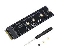 Adaptateur convertisseur M.2 NVME-SSD pour MacBook Air Pro Retina de 2013 à 2017, NVME/AHCI SSD, mise à niveau pour A1465, A1466, A1398, A1502