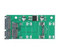 Adaptateur convertisseur micro SATA, pont d'interface Mini PCIe vers SATA 3.0 III pour SSD mSATA, outil d'extension de stockage compact et prêt à