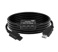 Adaptateur convertisseur N64 Gamecube vers HDMI, câble HDMI pour N64/SNES/NGC/SFC, avec prise audio 3,5 mm, prend en charge la mise à l'échelle d'image 16:9/4:3, Plug and Play