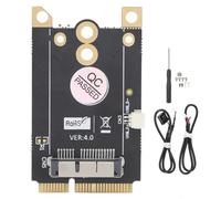 Adaptateur convertisseur PCI-E vers BCM94630 pour 7/8/8.1, Plug and Play pour /BCM94360CD, aucun pilote nécessaire, sûr à utiliser, adaptateur réseau 12 + 6 broches pour systèmes d'exploitation