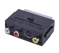 Adaptateur convertisseur péritel 21 broches vers 3RCA RGB vers RCA composite S-Vidéo AV TV Audio Adaptateur