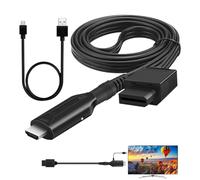 Adaptateur | Convertisseur péritel | Convertisseur audio vidéo avec commutateur Full HD 720P/1080P | Adaptateur de jeu pour TV Plug And Play, adaptateurs d'affichage TV polyvalents