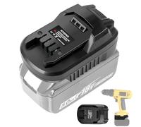 Adaptateur convertisseur pour batterie Makita 18 V Li-Ion - Remplace la batterie Parkside 20 V XTeam Li-Ion - Adaptateur de batterie compatible avec l'outil électrique Parkside 20 V XTeam (adaptateur
