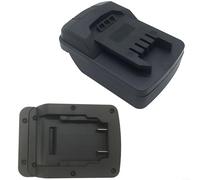 Adaptateur convertisseur pour outil électrique PARKSIDE X200 DCB201 DCB203 DCB204 vers outil électrique PARKSIDE X20V TEAM, convient pour 18 V/20 V lithium pour batteries ION avec plaque de protection