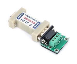 Adaptateur Convertisseur RS232 vers, Convertisseur de Communication Passif Durable pour Applications D'automatisation Industrielle, Distance 1200 M, 1 unité