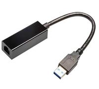 Adaptateur convertisseur USB 3.0 vers Ethernet Gigabit RJ45 de 15 cm, avec Un Design Compact. Conçu pour connecter des appareils aux réseaux Ethernet.