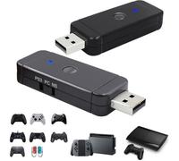 Adaptateur Convertisseur Usb De Manette Pour Xbox / Ps3 / Ps4 / Nintendo Contrôleur Adaptateur Pour Nintendo Switch Ps3 Et Windows Pc Wii U
