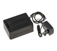 Adaptateur convertisseur USB type dock pour 2 disques durs SATA 2.5 ou 3.5 avec fonction clonage