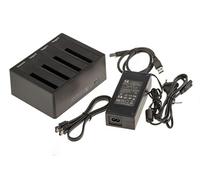 DOCK DOCKING STATION SATA POUR 4 HDD- AVEC CLONAGE USB3 5G ALIMENTATION 6.5A
