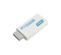 Adaptateur Convertisseur vidéo Full HD 1080p Wii vers HDMI Sortie jack audio 3,5mm