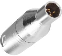 Adaptateur convertisseur XLR 3 broches vers mini XLR 3 broches pour casque X-l-r-3 mâle vers mini x-l-r mâle audio équilibré,pour microphone,appareil photo,caméscope,haut-parleur
