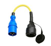 Adaptateur Cordon 16 A/250 V - fiche CEE/couplage Schuko