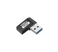 Adaptateur coudé à 90° de type C Port en alliage renforcé 10 Gbit/s Compatibilité rapide et large pour les appareils de bureau mobiles de type vers convertisseur USB