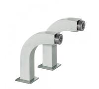 Adaptateur coudé baignoire/douche 2 unités avec silencieux - TRES 29987002