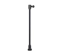 Adaptateur coudé de 17 mm pour trépied d'appareil photo, support de diffusion en direct, tête sphérique, tige d'extension 18/29/39/49 cm femelle vers mâle pour voiture, téléphone, tablette avec tige