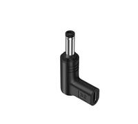Adaptateur coudé de Type C - Entrée USB de Type C Femelle Adaptateur de Charge CC - USB C Femelle DC mâle 5,5 x 2,5 mm/5,2 x 2,1 mm/4,8 x 1,7 mm/4,0 x 1,7 mm/3,5 x 1,35 mm/3,0 x 1,1 mm