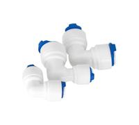 Adaptateur coudé en L, accessoires d'aquarium RO, connecteur rapide, Tube combiné