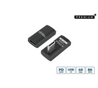 Adaptateur coudé MicroConnect USB4-CCFAS-240W