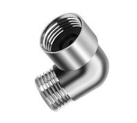Adaptateur coudé pour pommeau de douche à 90 degrés pour montage mural ou à la main, facile à installer, anti-corrosion