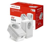 Adaptateur CPL - Mercusys - MP300P - 600 Mbps - 1 Port Ethernet - Prise Intégrée Type F