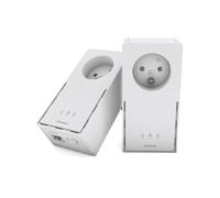 Adaptateur CPL - - Pack double - 2000 Mbit/s - HomePlug AV 2.1 - Prise de courant