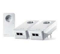 devolo 8831 Magic 2 WiFi 6 Multiroom Kit, adaptateur CPL WiFi - jusqu'à 2 400 Mbps, prise WiFi maille, 4X Gigabit LAN, point d'accès, dLAN 2.0, blanc