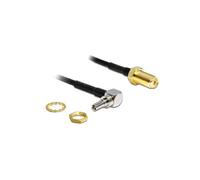 adaptateur cr-9 prise mâle 90° > sma-buchse - 200 mm, 88466