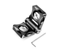 Adaptateur Cube en Aluminium Compatible avec Cage d'appareil Photo Reflex numérique Sony, Support d'extension carré Triangulaire avec Trou de vis de 3/8"(Type C Adjustable)