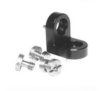 Adaptateur Cube en Aluminium Compatible avec Cage d'appareil Photo Reflex numérique Sony, Support d'extension carré Triangulaire avec Trou de vis de 3/8"(Type B)