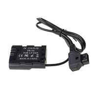 Adaptateur d ' Alimentation de Batterie factice entièrement décodé d-Tap LP-E6 pour caméra 5D II/III / 5Dsr 6D 6Dii 60D 70D
