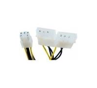 Adaptateur d alimentation Molex vers PCI-E 6 pins - 25 cm