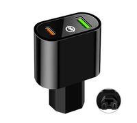 Adaptateur d ' Alimentation USB C 66W, Rapide, pour vélos électriques, Motos, Divers Gadgets numériques, chargeurs de téléphone pour Cycle électrique