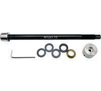 Adaptateur D Axe Traversant Pour Home Trainer Wahoo Kckr Snap M12 1.0 1.5 1.75 Pas De Filetage 159 A 185mm Compatible Avec La Plupart Des Moyeux 142 148