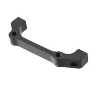 Adaptateur D’étrier de Frein Vélo pour Vtt, Montage Précis Noir | Acier et Alliage D’aluminium, Compatible Post Mount, des Vibrations, Entretoises et Notice
