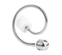 Adaptateur d ' extension d ' ampoule E27 à col de cygne, de lampe à vis en céramique pour luminaires de cuisine et de salle de bain