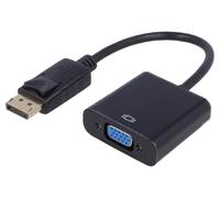 Adaptateur D-Sub HD femelle vers DisplayPort male 0.15m noir