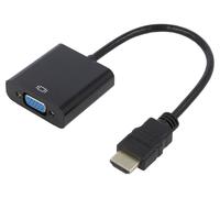 Adaptateur D-Sub HD femelle vers HDMI male 0.15m noir