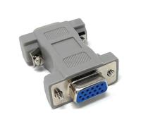 Adaptateur D9 mâle vers HD15 femelle, convertisseur série 9 broches vers VGA/SVGA