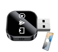 Adaptateur d'affichage de voiture - Dongle sans fil Plug and Play, convertisseur de miroir d'écran avec connexion rapide | Aide à la navigation pour la conduite en ville, les voyages sur l'autoroute
