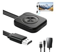 Adaptateur d'affichage HDMI sans fil 4K pour un streaming fluide vers la télévision ou le projecteur, un dongle miracast qui résout les limitations de petits écrans, compatible avec les appareils iOS