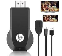 Adaptateur d'affichage sans fil,4K 1080p HDMI WiFi Mobile Screen Mirroring Receiver Dongle, adaptateur d'affichage Dongle pour i-Phone/i-Pad/Android vers TV projecteur prend en charge Miracast Airplay