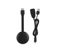 Adaptateur D'Affichage Sans Fil 4K Compatible , Double Bande Wi-Fi, Dongle D'Affichage Sans Fil pour Téléviseur, Dongle D'Affichage Vidéo,
