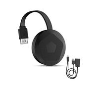 Adaptateur D'Affichage Sans Fil 4K, Dongle Wi-Fi Double Bande 2,4 + 5 GHz pour Diffusion Vidéo et Audio Depuis un Ordinateur Portable, une Tablette,