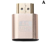 Adaptateur D'Affichage Virtuel Compatible Hdmi Ddc Edid, Verrou De Prise Factice, Dernière Puce, Faible Consommation D'Énergie, Pas De Plaque Chauffante